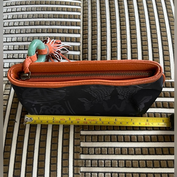 Shanghai Tang Clutch With Leather & Stone Detail - Picture 9 of 9